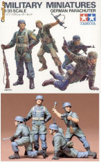 + Kit 4 figurine Tamiya 35012 - German Parachuters + foto