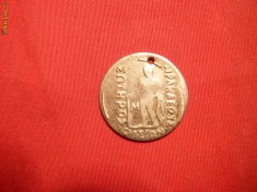 Copie Moneda antica -avers greaca ,revers romana -gaurita foto