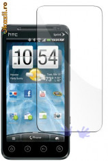 FOLIE PROTECTIE ECRAN HTC EVO 3D!CALITATE!REZISTENTA! foto