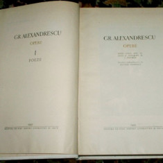 Opere - Gr. Alexandrescu, poezii (vol. I)