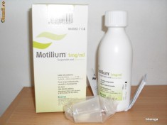 Motilium suspensie orala (pentru bebelusi sau copii), Esteve Spania foto