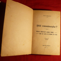 I.Gorun -Stii Romaneste? 1911 si B.Delavrancea -Intre vis si vieata 1903 - Prime Ed.