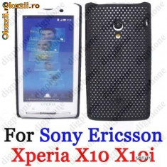 CARCASA Sony Ericsson Xperia X10 - MODEL AIR MESH - BLK EDITION - CARCASA Sony Ericsson Xperia X10 - HUSA Sony Ericsson Xperia X10 - BLACK SERIES foto