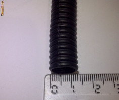 Tub PVC flexibil, bergman, gofrat, copex, spiralat 13mm(diam exterior) cu 9mm (diam interior)) foto