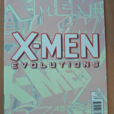 X-Men Evolutions Index #1 . Marvel Comics