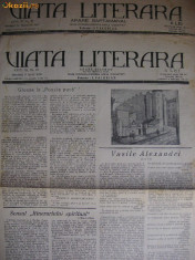 Viata literara ( 2 numere ) - 1927 si 1928 foto