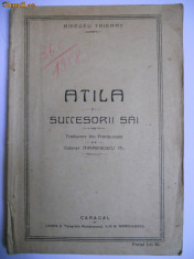 COLONEL MARINESCU M.-ATILA SI SUCCESORII SAI,CARACAL,TIPOGRAFIA ILIE N.MARCULESCU,1930(OLTENIA) foto
