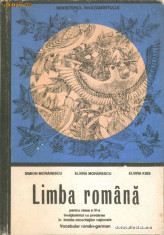 Morarescu, S. s. a. - LIMBA ROMANA - MANUAL PENTRU CLASA A IV-A, INVATAMANTUL CU PREDAREA IN LIMBILE MINORITATILOR NATIONALE foto