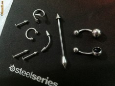 Set Piercing-uri (cercei de corp) - 9 buc. foto