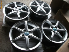 SET 4 JANTE ALIAJ NOI KM R15. PRINDERE 4 X 100. LOGAN, RENAULT, OPEL, VW GOLF- IMPORT GERMANIA. STARE ABSOLUT NOUA. PRET 1150 RON SETUL DE 4 BUC foto