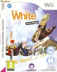 JOC WII SHAUN WHITE SNOWBOARDING WORLD STAGE ORIGINAL PAL in STOC REAL foto