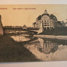 TIMISOARA - POD PESTE BEGA - ANUL 1913