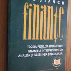 FINANTE - ION STANCU - editia a doua, 1997, 720 p.