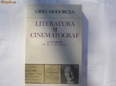 Literatura si cinematograf- convorviri cu D. I. Suchianu - Grid Modorcea,d3 foto