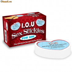 I.O.U Sex Stickies for Him foto