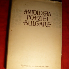 Antologia Poeziei Bulgare - Prima Ed. 1956