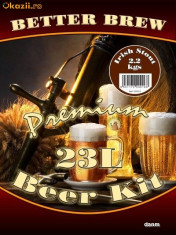 Better Brew Irish Stout - kit pentru bere stout - faci 23 de litri de bere super buna! foto