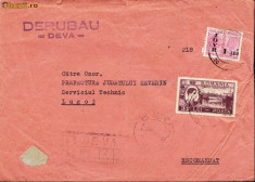 PLIC SPECIAL ADRESAT PREFECTURA JUD SEVERIN EXP LUGOJ 1948-OCPP 8 foto