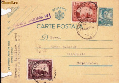 CARTE POSTALA CENZURATA,EMIS TIMISOARA 20.01.1942-OCPP 3 foto