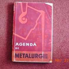 Agenda de metalurgie