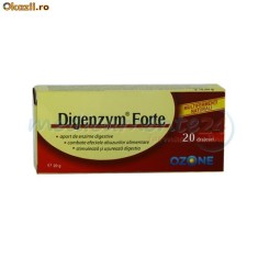 Digenzym Digestiv Forte Drajeuri, Drajeuri, 20buc foto