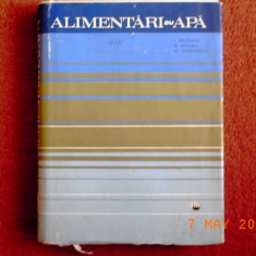 ALIMENTARI CU APA -- I. Pislarasu, N. Rotaru, M. Teodorescu (editia a lll-a, 1981)