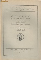 Octavian Goga - Cosbuc - 1923 foto