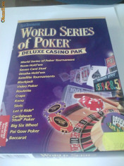 World Series of Poker Deluxe Casino PC (ALVio) + sute de alte jocuri PC originale foto