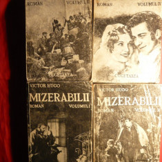 Victor Hugo - MIZERABILII - ed. interbelica ,4 volume