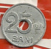 25 bani 1921 aluminiu foto