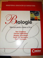 Manual BIOLOGIE Clasa a XIa ~Corint~ cerut la admitere medicina~ NOU~ foto