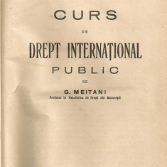 G. Meitani - Curs de drept international public - 1930.