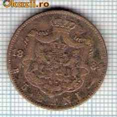 11 Moneda 5 Bani 1884 B -starea care se vede -ceva mai buna decat scanarea