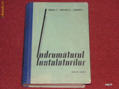 Indrumatorul instalatorilor - V. Voinescu, N. Niculescu, l. Lazarescu foto