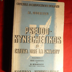 A.I.Odobescu- Pseudo-Kyneghetikos -1934