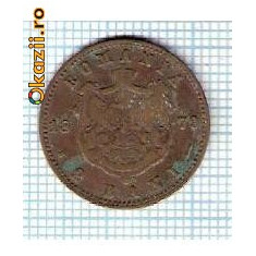 19 Moneda 2 Bani 1879 B -20mm -starea care se vede -ceva mai buna decat scanarea