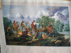 Goblen Isus si Apostolii foto