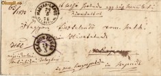 SCRISOARE SECOLUL 19 TARGU -LAPUS 1875 foto