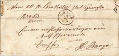 SCRISOARE 1858 TARGU-LAPUS foto