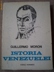 Istoria Venezuelei guillermo moron carte istorie stiinta ilustrata foto