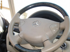 Mercedes E Class W211, kit Airbag-uri crem foto