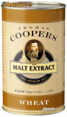 Coopers Malt Extract Wheat 1Kg - pentru bere de casa! Tot ce ai nevoie sa faci bere acasa. Naturala, gustoasa, la un pret foarte bun! foto