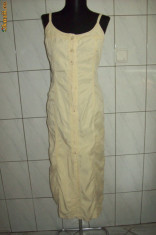 ROCHIE TENCEL, CU BRETELE SI NASTURI IN FATA, MASURA 38, SUPERBA, SUPERBA, SUPERBA, SUPERBA, SUPERBA foto