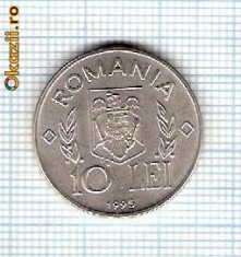 63 Moneda 10 LEI 1995 FAO -starea care se vede -ceva mai buna decat scanarea