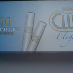 Tuburi tigari Club Elegant pentru injectat tutun