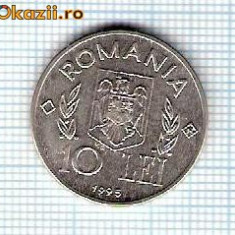 77 Moneda 10 LEI 1995 FAO -starea care se vede -ceva mai buna decat scanarea