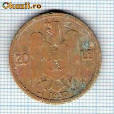 90 Moneda 20 LEI 1930 -starea care se vede -ceva mai buna decat scanarea foto