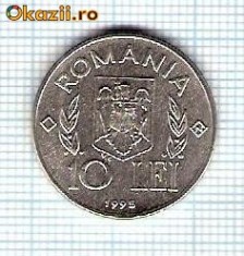 70 Moneda 10 LEI 1995 FAO -starea care se vede -ceva mai buna decat scanarea