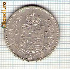 51 Moneda 50 LEI 1938 -starea care se vede -ceva mai buna decat scanarea foto