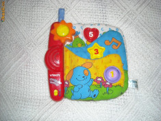 Vtech - Carte muzicala bebe pentru carucior sau loc de joaca - limba franceza 4-18 luni foto